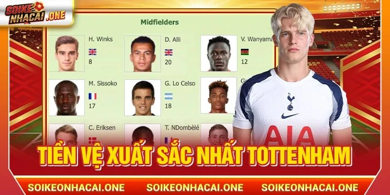 Tiền Vệ Xuất Sắc Nhất Tottenham Gọi Tên Huyền Thoại Nào?